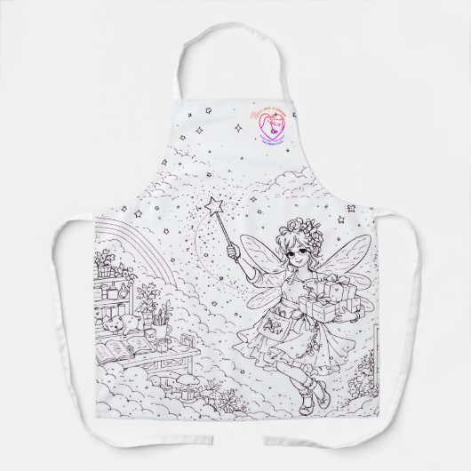#ProjectCraftFairy LuLu v2 Colouring Schürze (Vorderseite)