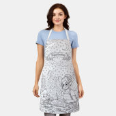 ProjectCraftFairy v1 Colouring Apron Schürze (Getragen)