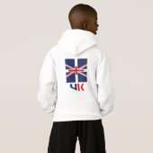 PROJECTED FLAG UK / ENGLAND BY MASANSER HOODIE (Schwarz voll)