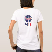 PROJECTED FLAG UK / ENGLAND BY MASANSER T-Shirt (Rückseite)