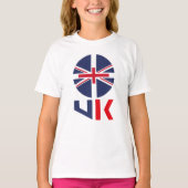 PROJECTED FLAG UK / ENGLAND BY MASANSER T-Shirt (Vorderseite)