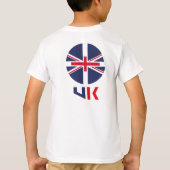 PROJECTED FLAG UK / ENGLAND BY MASANSER T-Shirt (Rückseite)