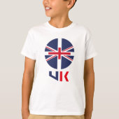 PROJECTED FLAG UK / ENGLAND BY MASANSER T-Shirt (Vorderseite)