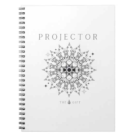 Projector Typ Human Design Notizblock (Vorderseite)