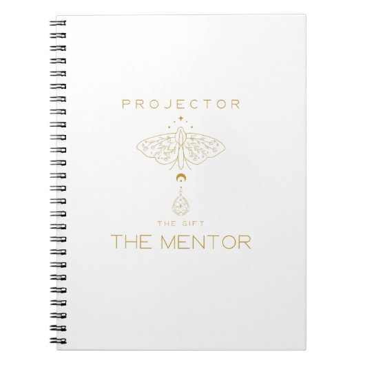 Projector Typ Human Design Notizblock (Vorderseite)