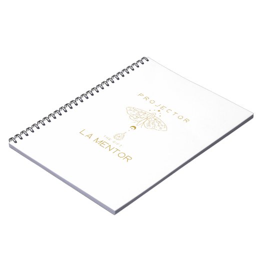 Projector Typ Humandesign Notizblock (Linke Seite)