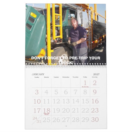 Projekt 006 mit 2007 Kalendern, 2007 PMT Kalender (Jan 2027)