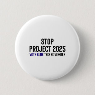 Projekt 2025 anhalten - Blue 1 wählen Button