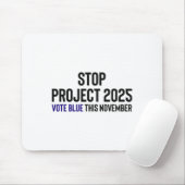 Projekt 2025 anhalten - Blue 1 wählen Mousepad (Mit Mouse)