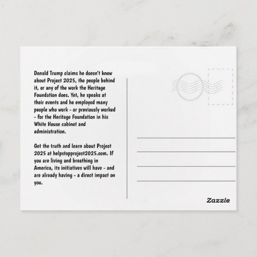 Projekt 2025 anhalten postkarte (Rückseite)