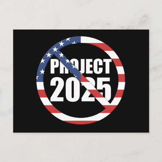 Projekt 2025 anhalten postkarte (Vorderseite)