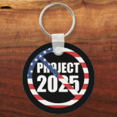 Projekt 2025 anhalten schlüsselanhänger (Rückseite)