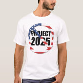 Projekt 2025 anhalten T-Shirt (Vorderseite)