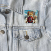 Projekt 2025 beenden Cat Design Button (Beispiel)