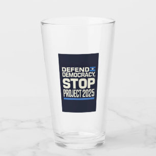 Projekt 2025 beenden - Demokratie verteidigen - Bl Glas