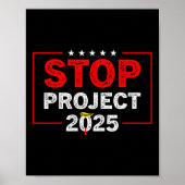 Projekt 2025 gegen Trump 1 Poster (Vorne)