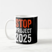 Projekt 2025 gegen Trump Kaffeetasse (Links)