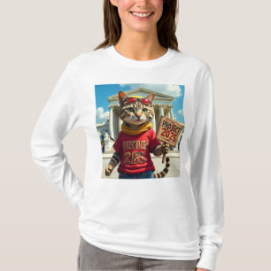 Projekt 2025 Katzen stoppen T-Shirt