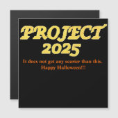 Projekt 2025 MagnetHalloween-Karte Magnetkarte (Vorne/Hinten)