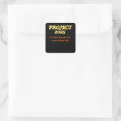 Projekt 2025 Sticker (Tasche)