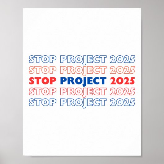 Projekt 2025 stoppen 13 poster (Vorne)