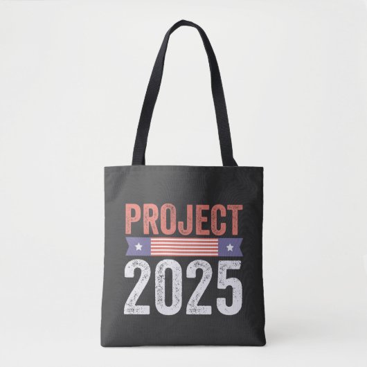 Projekt 2025 Trump American Patroitic T - Shirt Tasche (Vorderseite)