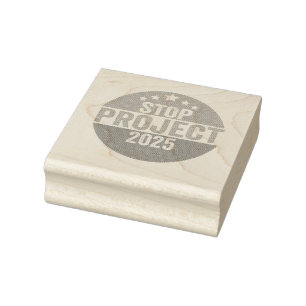 Projekt 2025 Trump American Patroitic USA Election Gummistempel