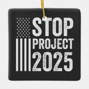 Projekt 2025 Trump Amerika Republikaner USA Keramikornament