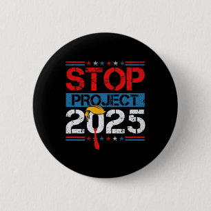 Projekt 2025 Trumps Projekt gegen Trump 1 Button