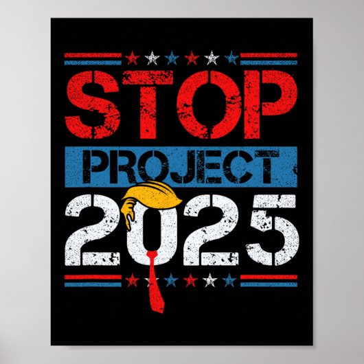 Projekt 2025 Trumps Projekt gegen Trump 1 Poster (Vorne)