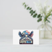 Projekt 2025 und Agenda 47 stoppen Visitenkarte (Stehend Vorderseite)