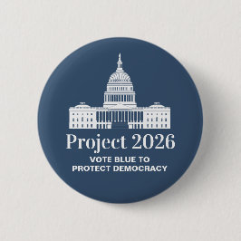Projekt 2026 Stimme für die Demokratie Button
