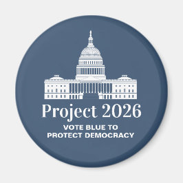 Projekt 2026 Stimme für die Demokratie Magnet