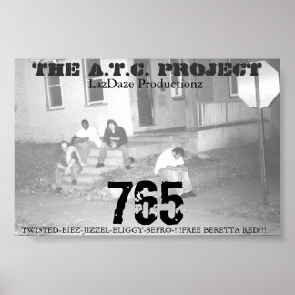 PROJEKT 765 POSTER