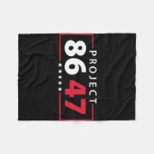 Projekt 8647 Resist Subtle Foxtrot Delta Tango Pro Fleecedecke (Vorderseite (Horizontal))