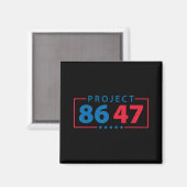 Projekt 8647 Resist Subtle Foxtrot Delta Tango Pro Magnet (Vorderseite/Rückseite)
