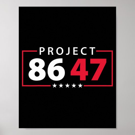 Projekt 8647 Resist Subtle Foxtrot Delta Tango Pro Poster (Vorne)