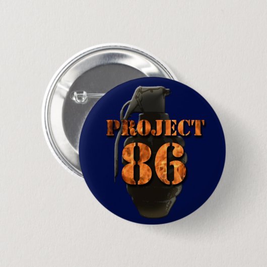 Projekt 86 (Band) Button (Vorne & Hinten)