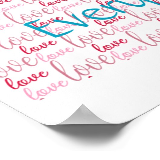 Projekt: ANERKENNUNG Poster (Ecke)