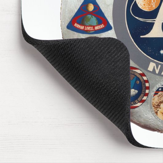 Projekt Apollo: Das zusammengesetzte Logo Mousepad (Ecke)