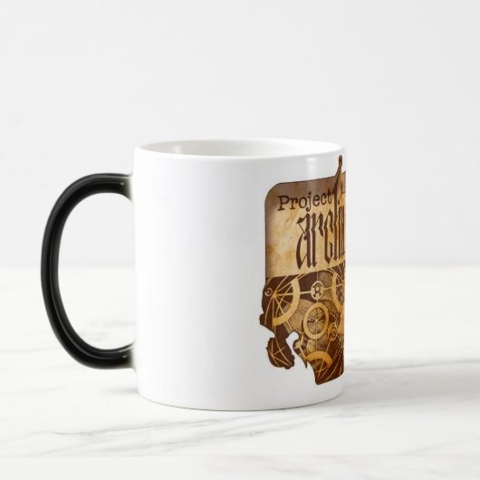 Projekt-ArchivarSuccubusfarbschiebekaffee-Tasse Verwandlungstasse (Links)