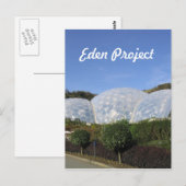 Projekt Eden Postkarte (Vorne/Hinten)