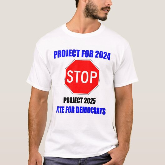 Projekt für 2024 T-Shirt (Vorderseite)