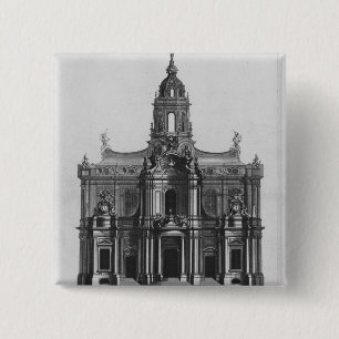 Projekt für die Kirche des Heiligen-Sulpice Button