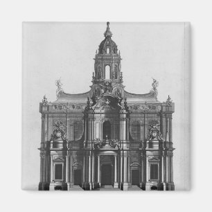 Projekt für die Kirche des Heiligen-Sulpice Magnet