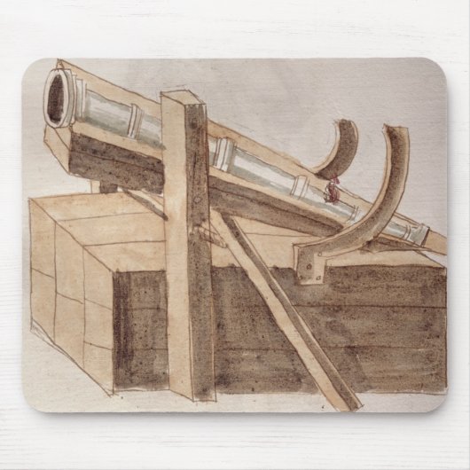 Projekt für eine Kanone Mousepad (Vorne)