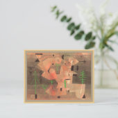 Projekt für einen Garten durch Paul Klee Postkarte (Stehend Vorderseite)