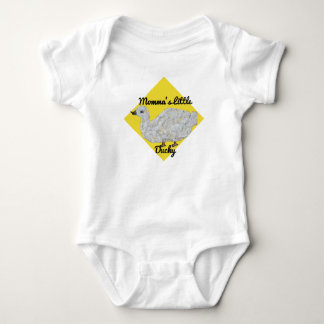 Projekt GEFÜTTERT Mommas Little Ducky Baby Bodysui Strampler