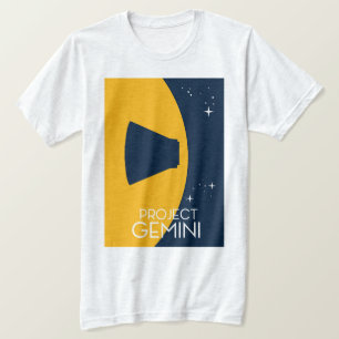 Projekt Gemini Weltraumkunstdarstellung T-Shirt