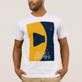 Projekt Gemini Weltraumkunstdarstellung T-Shirt (Vorderseite)